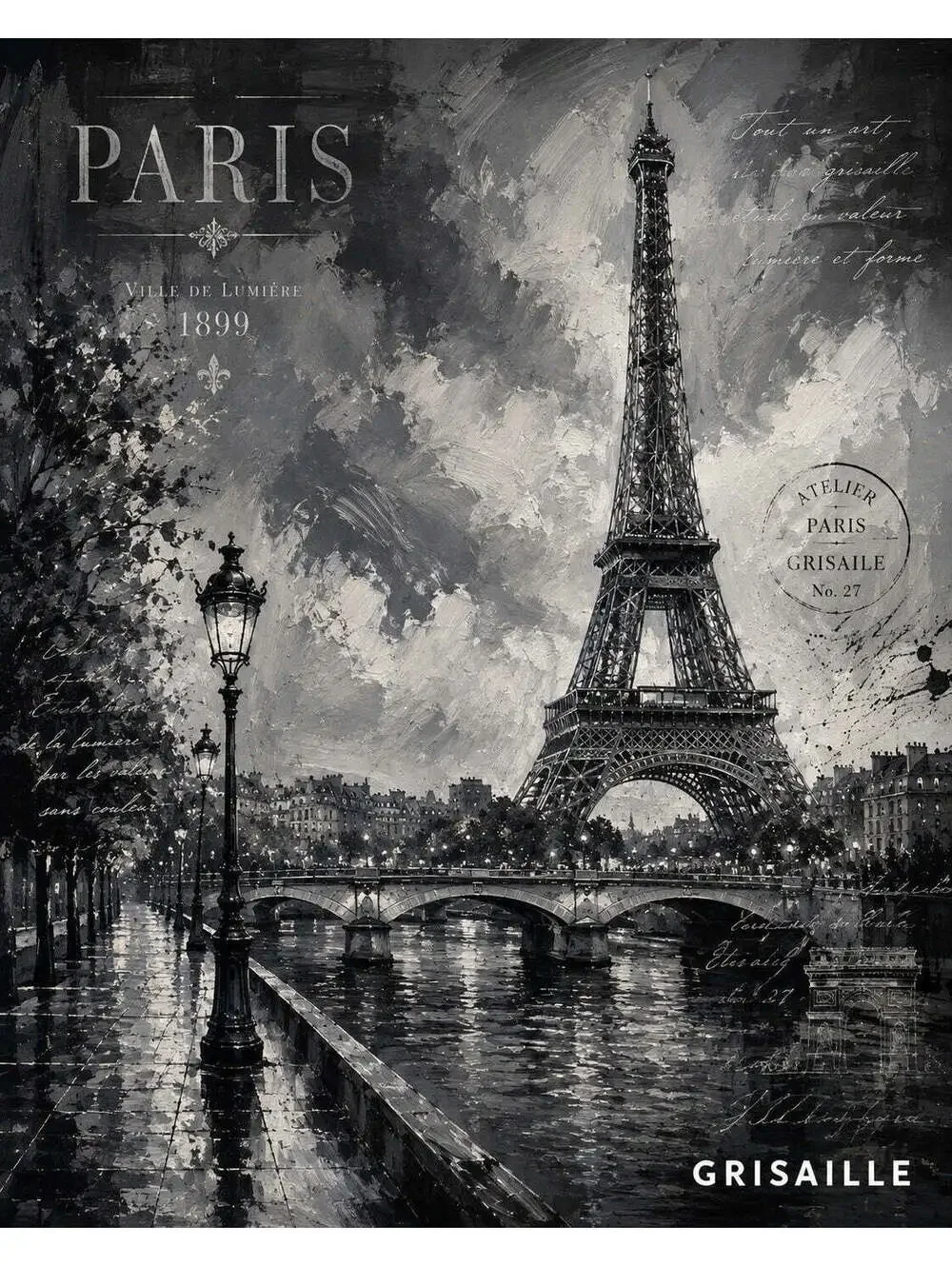 4178 Paris Styles Eiffel Tower 